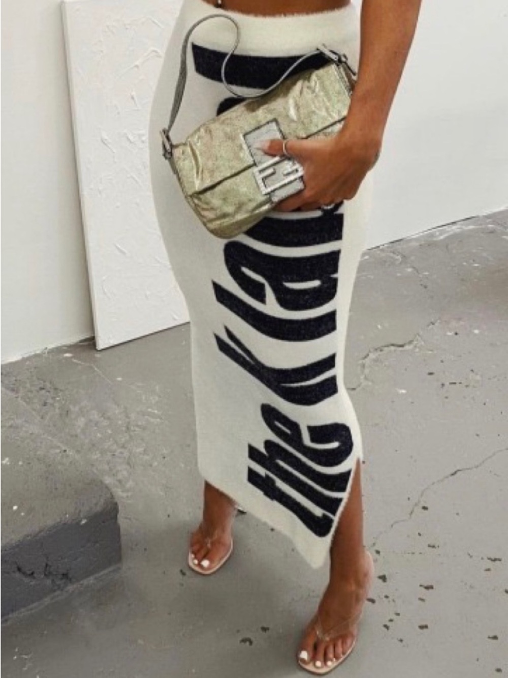 The K Label | Ecru Skirt‎